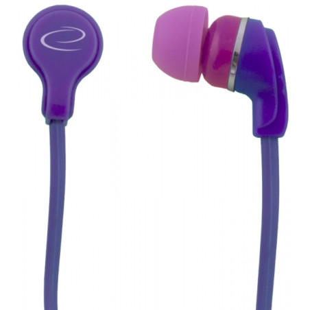 EH147V In-ear hörlurar Neon lila Esperanza