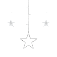 Ljusslang Rebel - stjärnor, varmvita, 230V