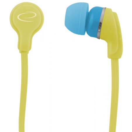 EH147Y In-ear hörlurar Neon gula från Esperanza