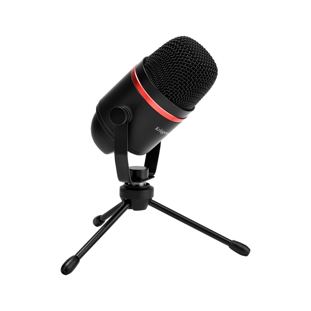 Mikrofon för gaming / vlogging via USB Kruger&Matz Warrior GV-200 Mikrofon för gaming / vlogging via USB Kruger&Matz Warrior GV-200