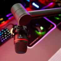 Mikrofon för gaming / vlogging via USB Kruger&Matz Warrior GV-200