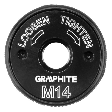 Mutter med snabbfäste för vinkelslip M 14
