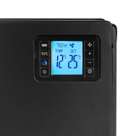 Konvektorelement CH7100 LCD SMART BLACK N'OVEEN