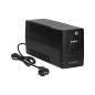 Nödströmsaggregat för dator UPS REBEL modell Nanopower 1000 (offline, 1000VA / 600W, 230 V, 50Hz)