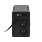 Nödströmsaggregat för dator UPS REBEL modell Nanopower Plus 1000 (offline, 1000VA / 600W, 230 V, 50 Hz, LCD, USB, RJ45)
