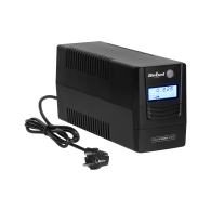 Nödströmsaggregat för dator UPS REBEL modell Nanopower Plus 850 (offline, 850VA / 480W, 230 V, 50Hz, LCD, USB, RJ45)