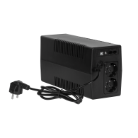 Nödströmsaggregat för dator UPS REBEL modell Nanopower Plus 850 (offline, 850VA / 480W, 230 V, 50Hz, LCD, USB, RJ45)
