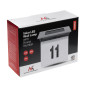 Solcellslampa LED med husnummer Maclean, IP44, 1W, 100lm, 6000K, batteri 600 mAh, 2,5V DC 70mA, MCE423