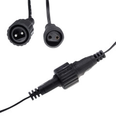 Solcellsgirland LED 2i1 Maclean, IP44, 3W, 10lm, 3000K, batteri 2*600 mAh, 5V DC, 7m, MCE424 | HandlaSmidigt.se