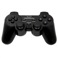 EG102 Gamepad PC USB Warrior svart Esperanza
