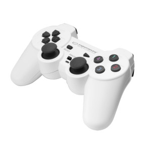 EGG102W Gamepad PC USB Warrior vit-svart Esperanza
