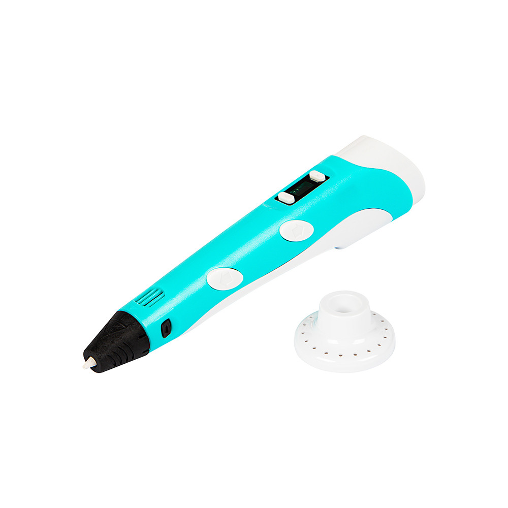 55-001- Penna 3D-skrivare 3D blå + 65m filament mix