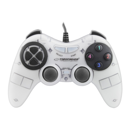 EGG105W Gamepad PC USB Fighter vit Esperanza