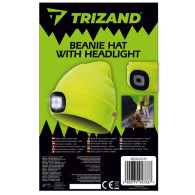 Vintermössa med ficklampa - gul Trizand 22664
