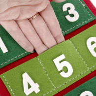 Adventskalender - hängande Ruhhy 22252