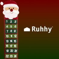 Adventskalender - hängande Ruhhy 22252