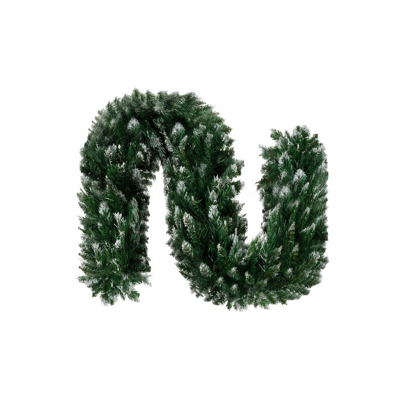 Girlang av snöig julgran 2,7m HQ Ruhhy 22326