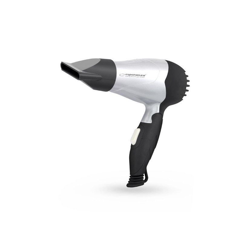 EBH002S Hårtork Venus silver svart