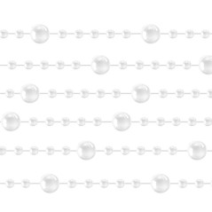 Girlang julgran - pärlor 5m Ruhhy 22499