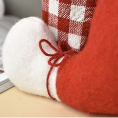 Julnissen med en påse för flaskan Ruhhy 22508