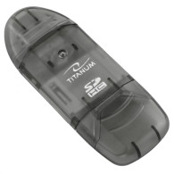 TA101K SDHC-kortläsare svart Titanum