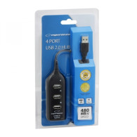 EA116 USB-hubb 2.0 med 4 portar från Esperanza