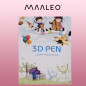 Bok med mallar för 3D-penna Maaleo 22734