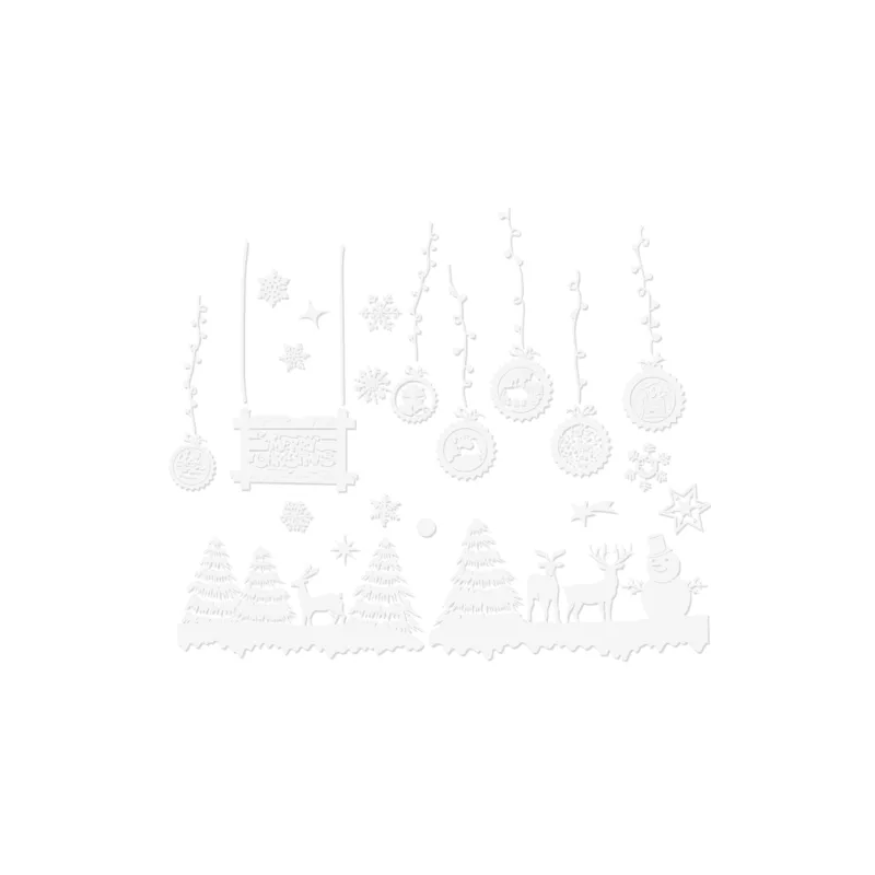 Juldekaler på fönstret Ruhhy 22253