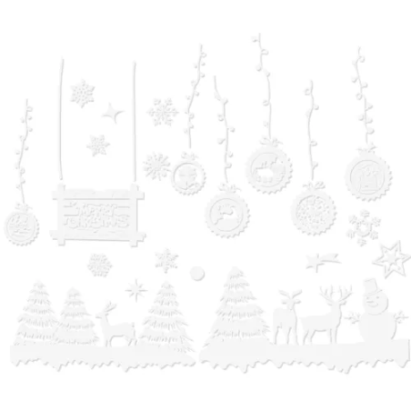 Juldekaler på fönstret Ruhhy 22253