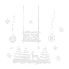 Juldekaler på fönstret Ruhhy 22253