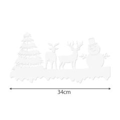 Juldekaler på fönstret Ruhhy 22253