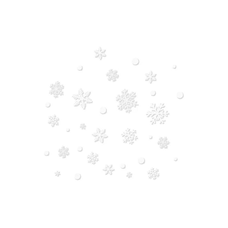 Juldekaler för fönster Ruhhy 22359