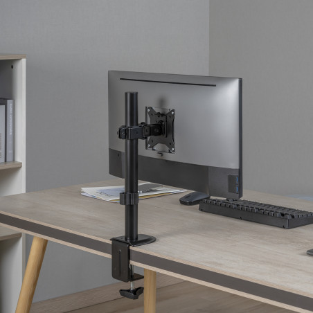 Skrivbordsfäste för LCD-skärm från Maclean, VESA 75x75 och 100x100, 17-32 tum, 9 kg, MC-751N.