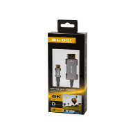 92-687- Przyłącze display port - usb-c 2m plecionka