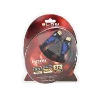 92-683- Przyłącze hdmi-hdmi 8k 3m plecionka