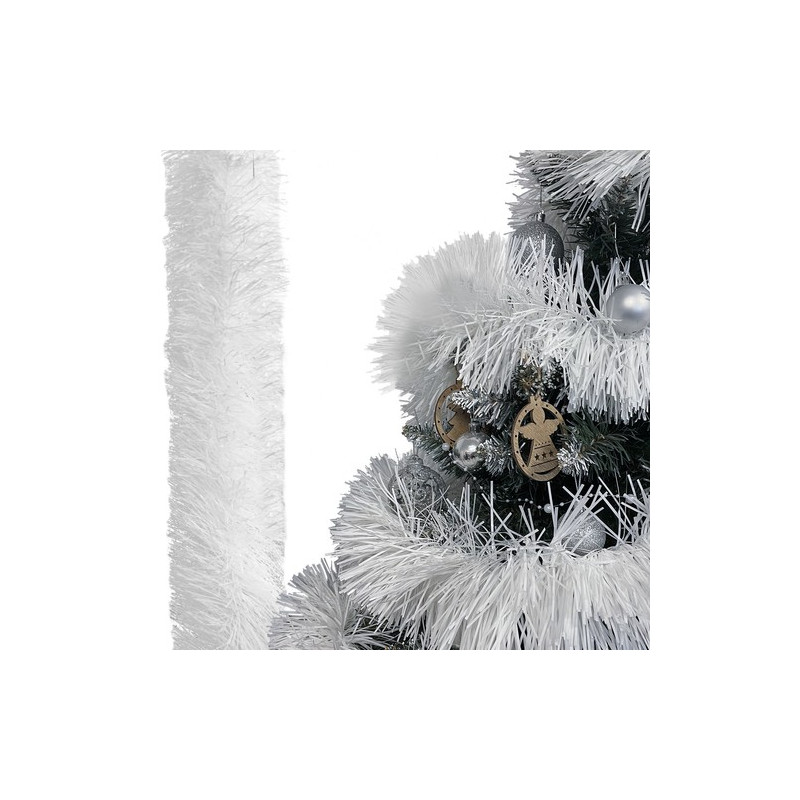 Girlang julgran - vit 6m Ruhhy 22307