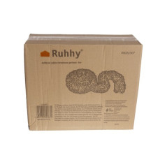 Girlang julgran - vit 6m Ruhhy 22307