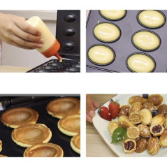 Våffeljärn - form för Ruhhy-nötter 22724