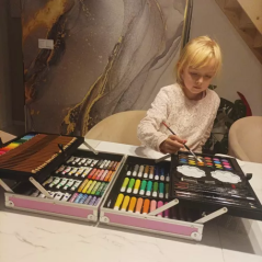 Målningsset i resväska Maaleo 22768 | HandlaSmidigt.se