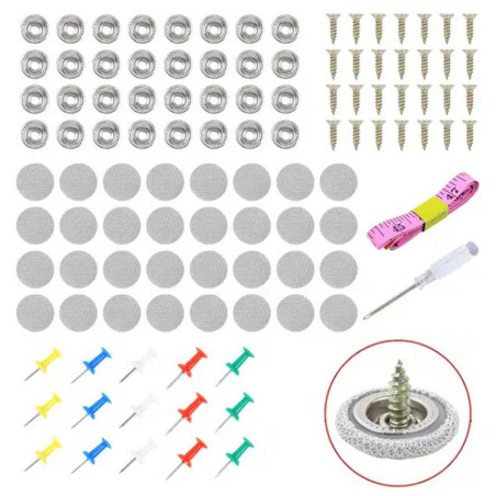 DA107 Reparationsset för innertak i bilen, grå.