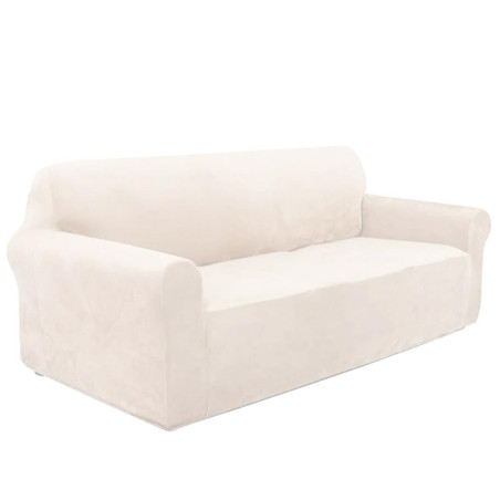 DA70A Sofföverdrag i beige sammet