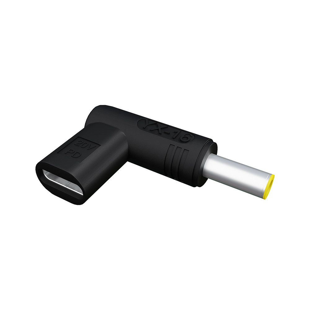 76-098- Adapter USB-kontakt USB-C-hane DC3,0/5,5 76-098- Adapter USB-kontakt USB-C-hane DC3,0/5,5