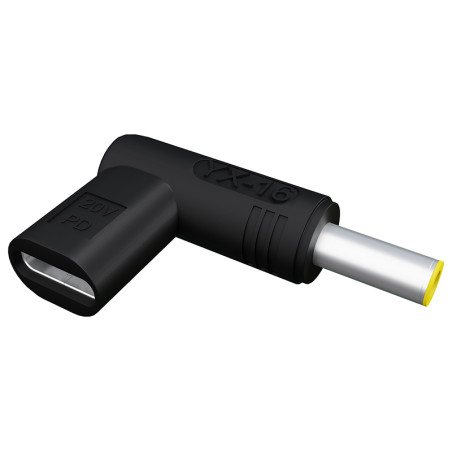 76-098- Adapter USB-kontakt USB-C-hane DC3,0/5,5
