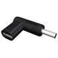 76-095- Adapter USB-kontakt USB-C-kontakt DC 1,35/4,0