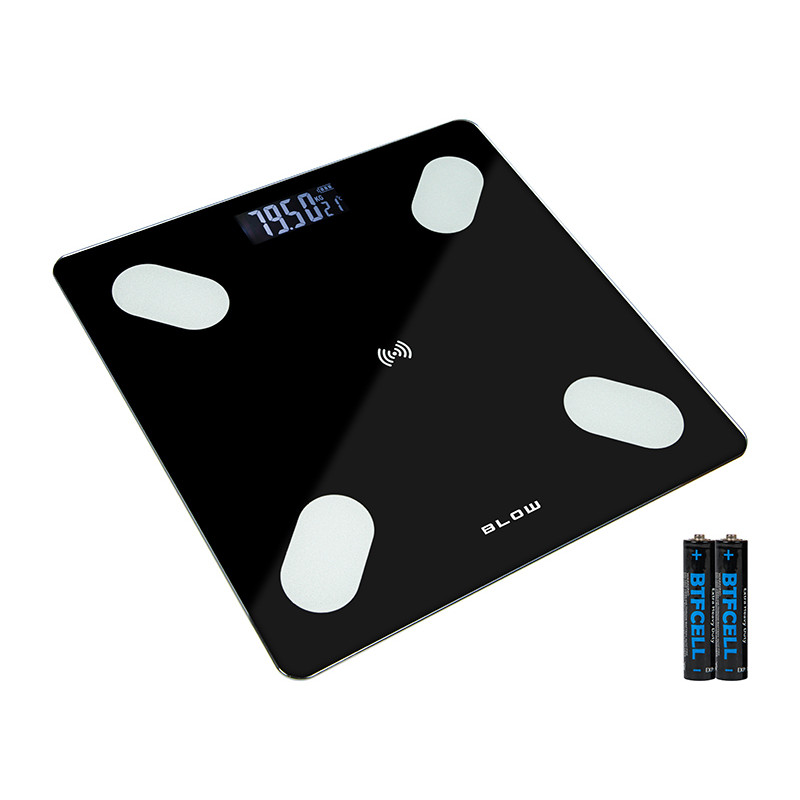 44-092- Badrumsvåg med Bluetooth 180 kg