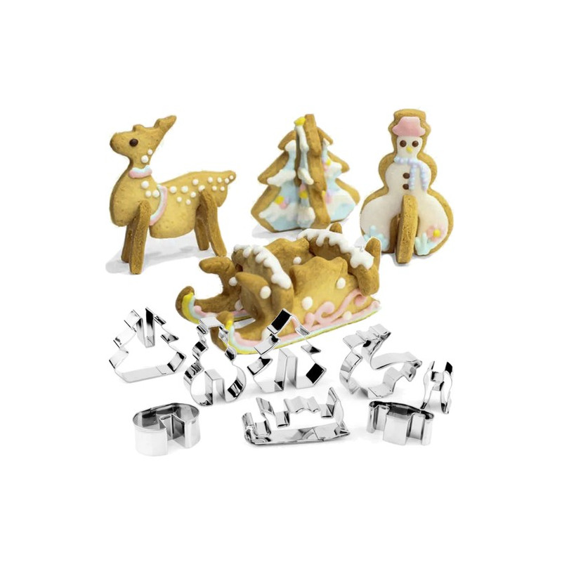 Set med julstansar - Ruhhy 22015