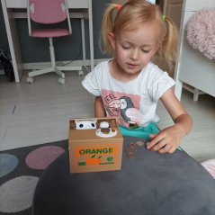 Sparbössa för batterier - katt 22468