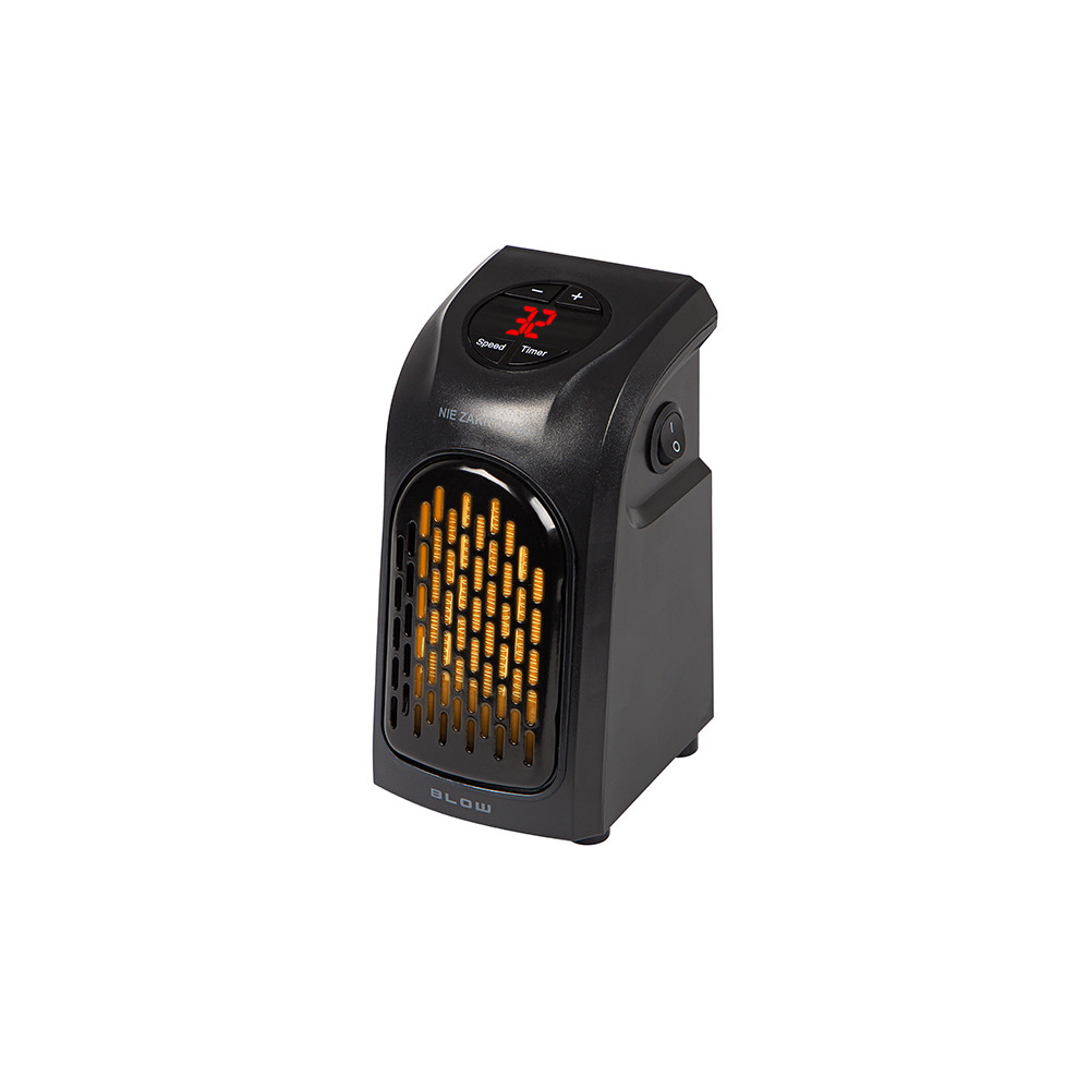44-117- Inpluggbar termoventilator Blow FH-A21 svart LCD 44-117- Inpluggbar termoventilator Blow FH-A21 svart LCD