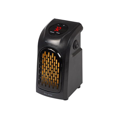 44-117- Inpluggbar termoventilator Blow FH-A21 svart LCD