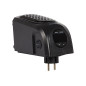 44-117- Inpluggbar termoventilator Blow FH-A21 svart LCD